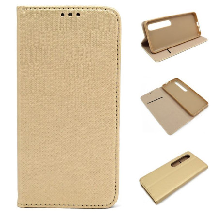 Etui Smart Magnet na telefon Xiaomi Mi 10 5G / Mi 10 PRO 5G złote