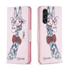 Etui Fancy Diary na telefon Infinix Hot 11 G37 X689F żyrafa