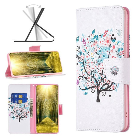 Etui Fancy Diary na telefon Infinix Hot 11 X689F drzewko