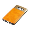 Etui QULT SLATE Case na telefon Samsung Galaxy S8 G950 jasnobrązowe