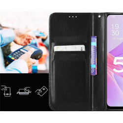 Etui Smart Crazy na telefon motorola edge 40 neo 5G XT2307 czarne