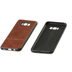 Etui Qult Drop Case na telefon Samsung Galaxy S8+ brązowe