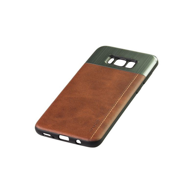 Etui Qult Slate Case na telefon Samsung Galaxy S8+ brązowe