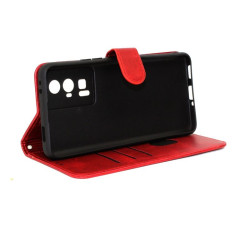 Etui Smart Leather na telefon Xiaomi POCO F5 Pro 5G czerwone
