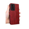 Etui Smart Leather na telefon Xiaomi POCO F5 Pro 5G czerwone