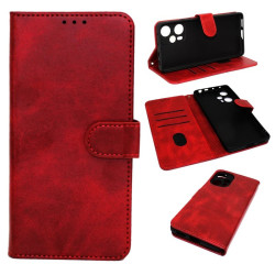 Etui Smart Leather na telefon Xiaomi POCO F5 5G czerwone