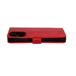 Etui Smart Leather na telefon Xiaomi POCO F5 5G czerwone