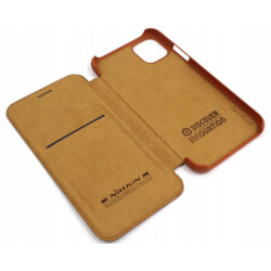 Etui NILLKIN QIN na telefon Apple iPhone 11 Pro A2160 brązowe