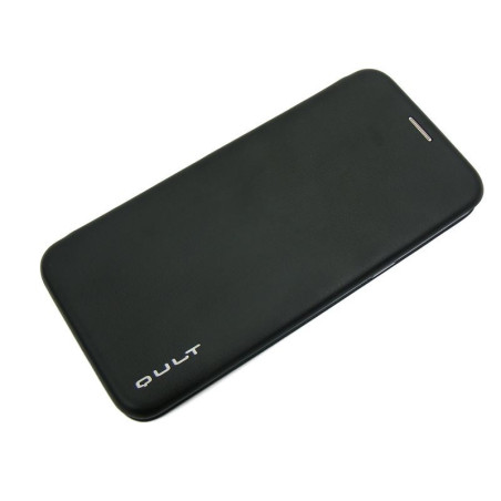 Etui Flip Case QULT ROUND na telefon Samsung Galaxy S7 Edge G935 czarne