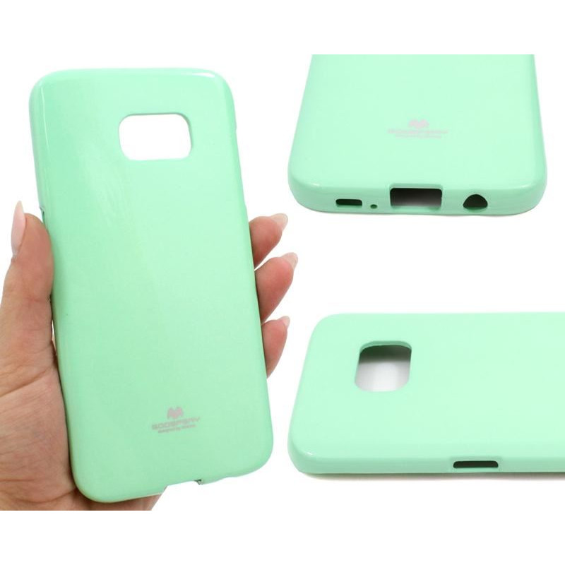 Etui Futerał Mercury JELLY na telefon Samsung Galaxy S7 Edge G935 miętowe