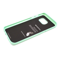 Etui Futerał Mercury JELLY na telefon Samsung Galaxy S7 Edge G935 miętowe