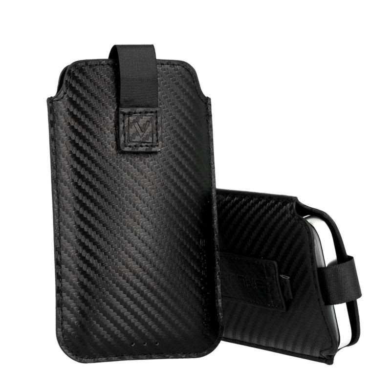 Etui Kieszonka VENNUS CARBON 19 na telefon Realme C55 11 Pro+ Xiaomi POCO X3 LG Velvet Samsung M51 czarne