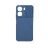 Etui Silicone Lens na telefon Xiaomi Redmi 13C 4G / POCO C65 granatowe