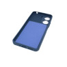 Etui Silicone Lens na telefon Xiaomi Redmi 13C 4G / POCO C65 granatowe