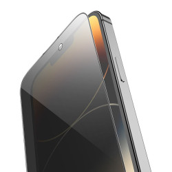 9H SZKŁO hartowane na telefon Apple iPhone 15+ A3094 prywatyzujące 3D Borofone BF7 DIAMOND ARMOR