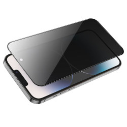 9H SZKŁO hartowane na telefon Apple iPhone 15+ A3094 prywatyzujące 3D Borofone BF7 DIAMOND ARMOR