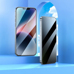 9H SZKŁO hartowane na telefon Apple iPhone 15+ A3094 prywatyzujące 3D Borofone BF7 DIAMOND ARMOR