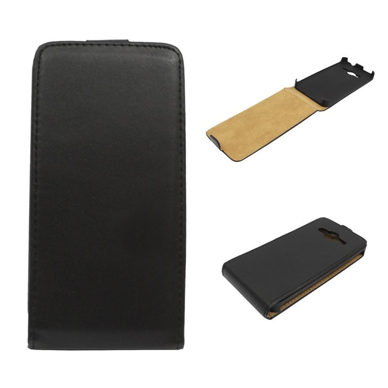 Etui BOOK Elegance PIONOWE na telefon Samsung Galaxy Core 2 G355 czarne