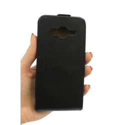 Etui BOOK Elegance PIONOWE na telefon Samsung Galaxy Core 2 G355 czarne