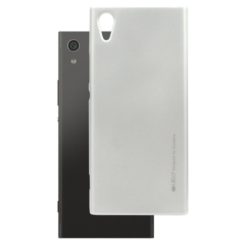 Etui Futerał Mercury i-JELLY METAL na telefon Sony XA1 G3112 srebrn