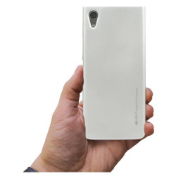 Etui Futerał Mercury i-JELLY METAL na telefon Sony XA1 G3112 srebrn