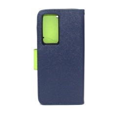 Etui Fancy Diary na telefon Realme GT Master Explorer 5G RMX3366 / GT River granatowe