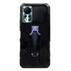 ETUI PANCERNE TANK na telefon Infinix Hot 11S NFC X6812B czarne