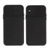 Etui Silicone Lens na telefon Apple iPhone X / Xs czarne
