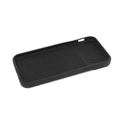 Etui Silicone Lens na telefon Apple iPhone X / Xs czarne