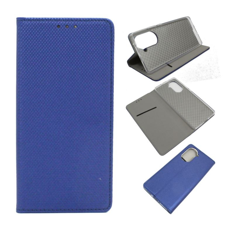 Etui Smart Magnet na telefon Huawei Nova 10 granatowe