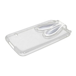 Etui Nakładka 3D na telefon Samsung Galaxy S5 / S5 Neo Uszy szare
