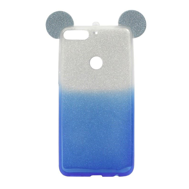 Etui Nakładka 3D dla dziecka na telefon Huawei Y7 2018 / Y7 Prime 2018 / Nova 2 Lite MICKEY niebieskie
