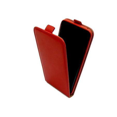 Etui pionowe z klapką SLIM FLEX na telefon HTC Desire 820 czerwone