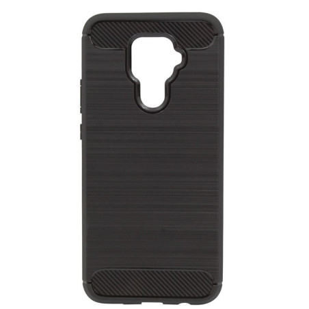 Etui Bumper Carbon LUX na telefon Huawei Mate 30 Lite czarne