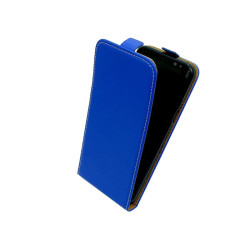 Etui pionowe z klapką SLIM FLEX na telefon ZTE Blade A310 niebieskie