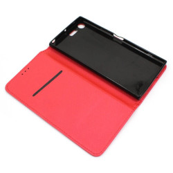 Etui Smart Magnet na telefon Sony Xperia XZ Premium G8142 czerw