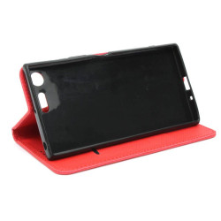 Etui Smart Magnet na telefon Sony Xperia XZ Premium G8142 czerw
