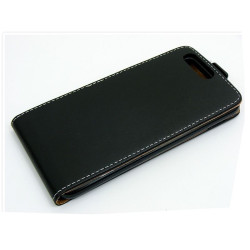 Etui pionowe z klapką SLIM FLEX na telefon Honor 9 STF-L09 czarne HQ