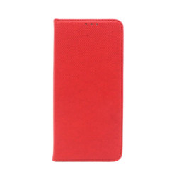 Etui Smart Magnet na telefon Xiaomi Redmi Note 12 5G 22101317C / POCO X5 5G 22111317PG czerwone
