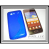 Etui S-CASE na telefon Samsung Galaxy S Advance i9070 niebieskie