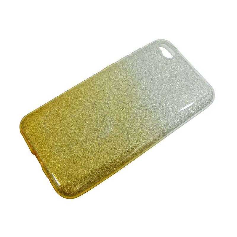 Etui Jelly Case Shining HQ na telefon Xiaomi Redmi Go srebrno-złote