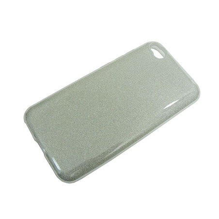 Etui Jelly Case SHINING HQ na telefon XIAOMI REDMI GO srebrne