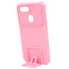 Etui pancerne CamShield Stand na telefon OPPO A12 2020 różowe