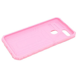 Etui pancerne CamShield Stand na telefon OPPO A12 2020 różowe