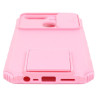 Etui pancerne CamShield Stand na telefon OPPO A12 2020 różowe