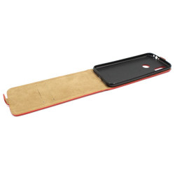 Etui pionowe z klapką SLIM FLEX na telefon Xiaomi Redmi 7 czerwone HQ