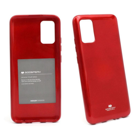Etui Mercury JELLY na telefon Samsung Galaxy A02S A025 czerwone