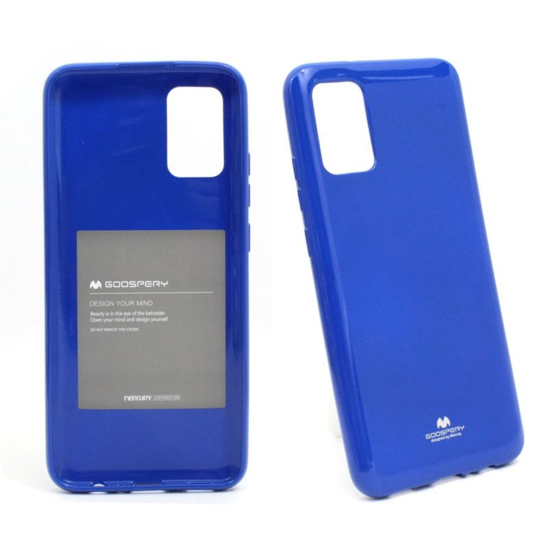 Etui Mercury JELLY na telefon Samsung Galaxy A02S A025 niebieskie