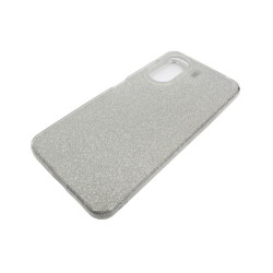 Etui Jelly Case SHINING HQ na telefon Xiaomi Redmi 13C 4G 23108RN04Y / POCO C65 2310FPCA4G srebrne