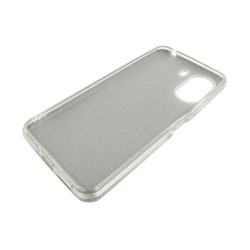 Etui Jelly Case SHINING HQ na telefon Xiaomi Redmi 13C 4G 23108RN04Y / POCO C65 2310FPCA4G srebrne